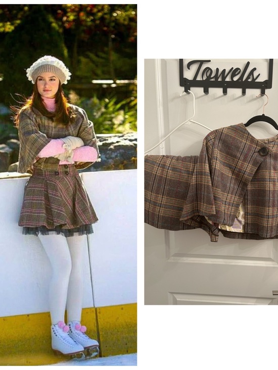 Zara Dresses & Skirts - RARE! Zara cape and skirt ASO Blair Waldorf